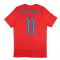 2022-2023 England World Cup Crest Tee (Red) - Kids (Rashford 11)