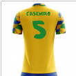 2025-2026 Brazil Home Concept Football Shirt (Casemiro 5)