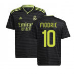 2022-2023 Real Madrid Third Shirt (Kids) (MODRIC 10)