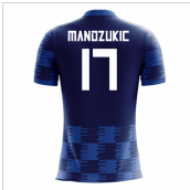 2025-2026 Croatia Away Concept Shirt (Mandzukic 17) - Kids
