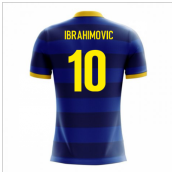 2025-2026 Sweden Airo Concept Away Shirt (Ibrahimovic 10)