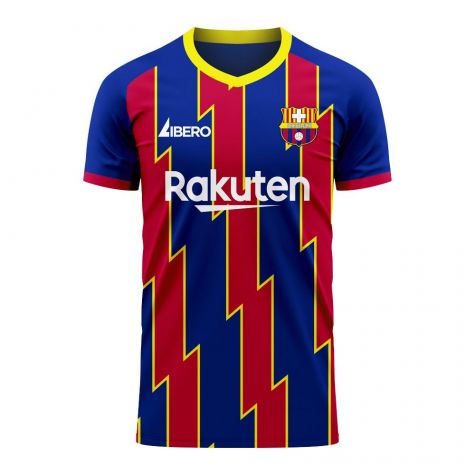 Catalonia 2025-2026 Home Concept Football Kit (Libero)
