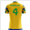 2025-2026 Brazil Home Concept Football Shirt (David Luiz 4)